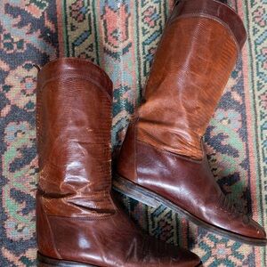 Vintage Joan and David riding boots